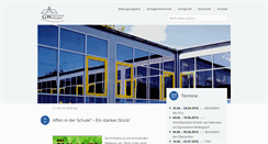 Desktop Screenshot of gymnasium-wellingdorf.de